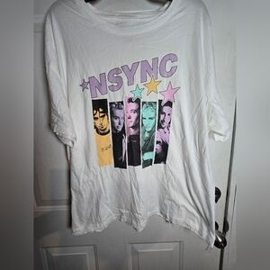 ’NSYNC Graphic Band TeeSize XXL – 2024 Licensed
